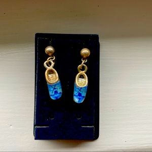 Silver Plated Drop Earrings